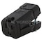 Ac Works Straight Blade Connector, 5-15R, 15 A, 125V AC, 2 Pole, 3 Wire, Screw Terminals, Black ASQ515R-BK - alternate 3